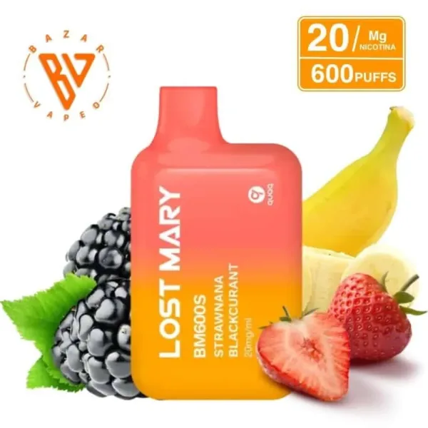 Lost Mary BM600S Strawnana Blackcurrant