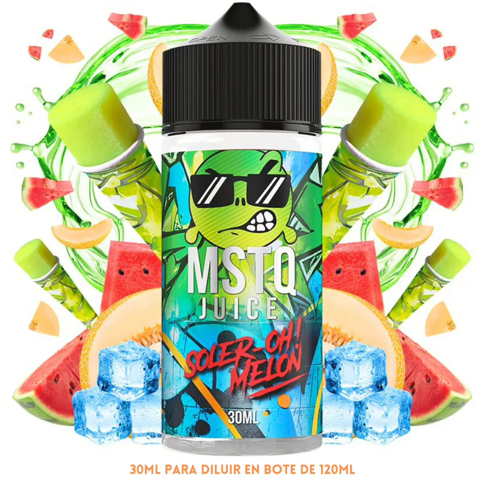Aroma MSTQ Soler Oh Melon Ice Longfill 30/120ml