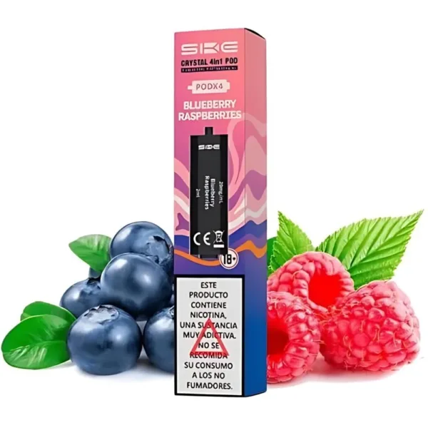 Ske Crystal 4 en 1 Blueberry Raspberries