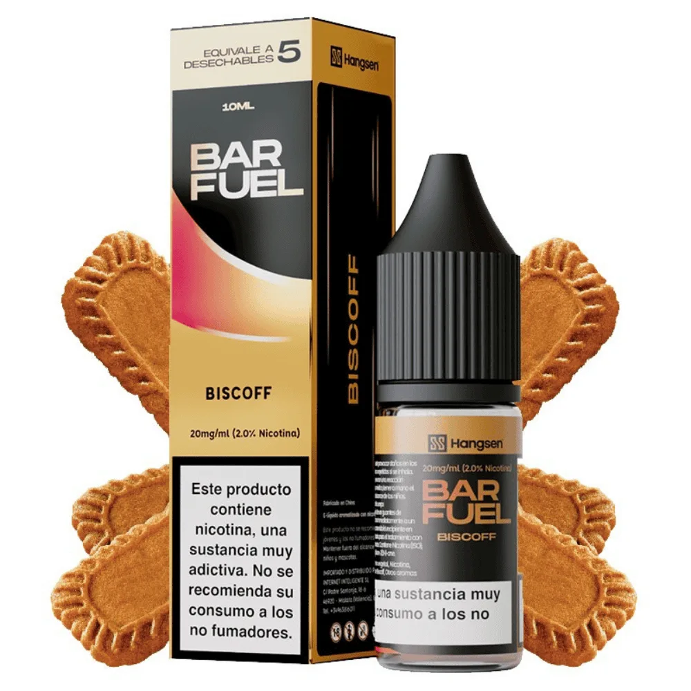 Hangsen Salts Bar Fuel Biscoff 10ml