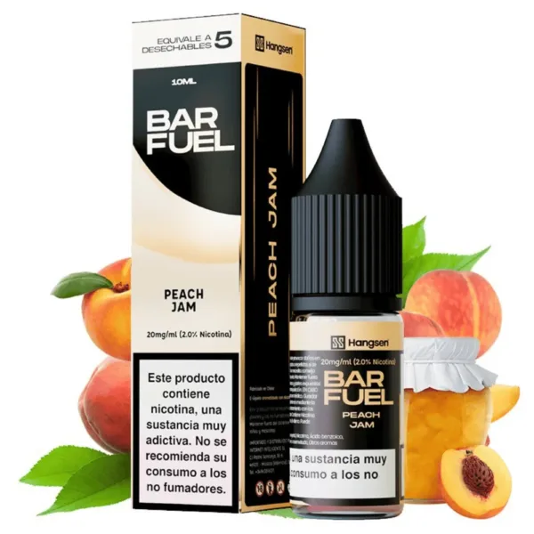 Hangsen Salts Bar Fuel Peach Jam 10ml