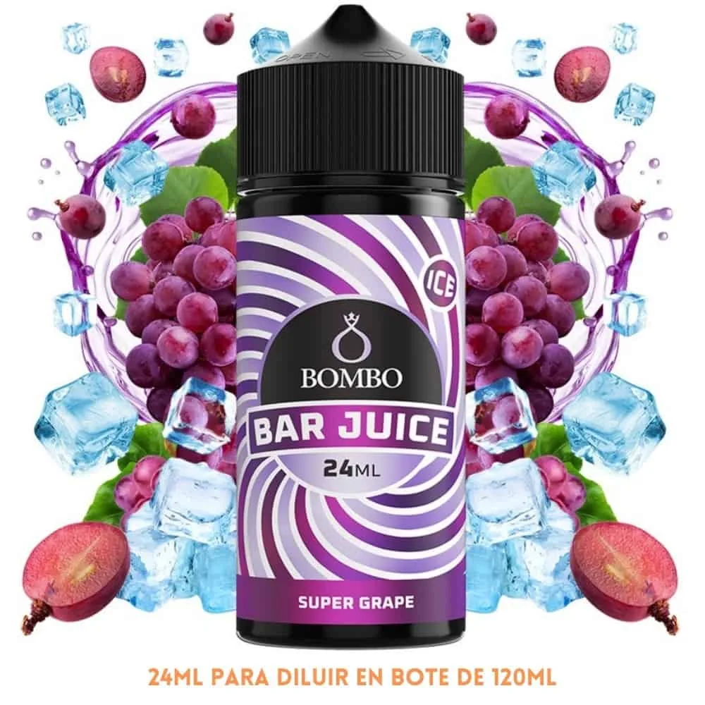 Aroma Bombo Bar Juice Super Grape Ice 24ml
