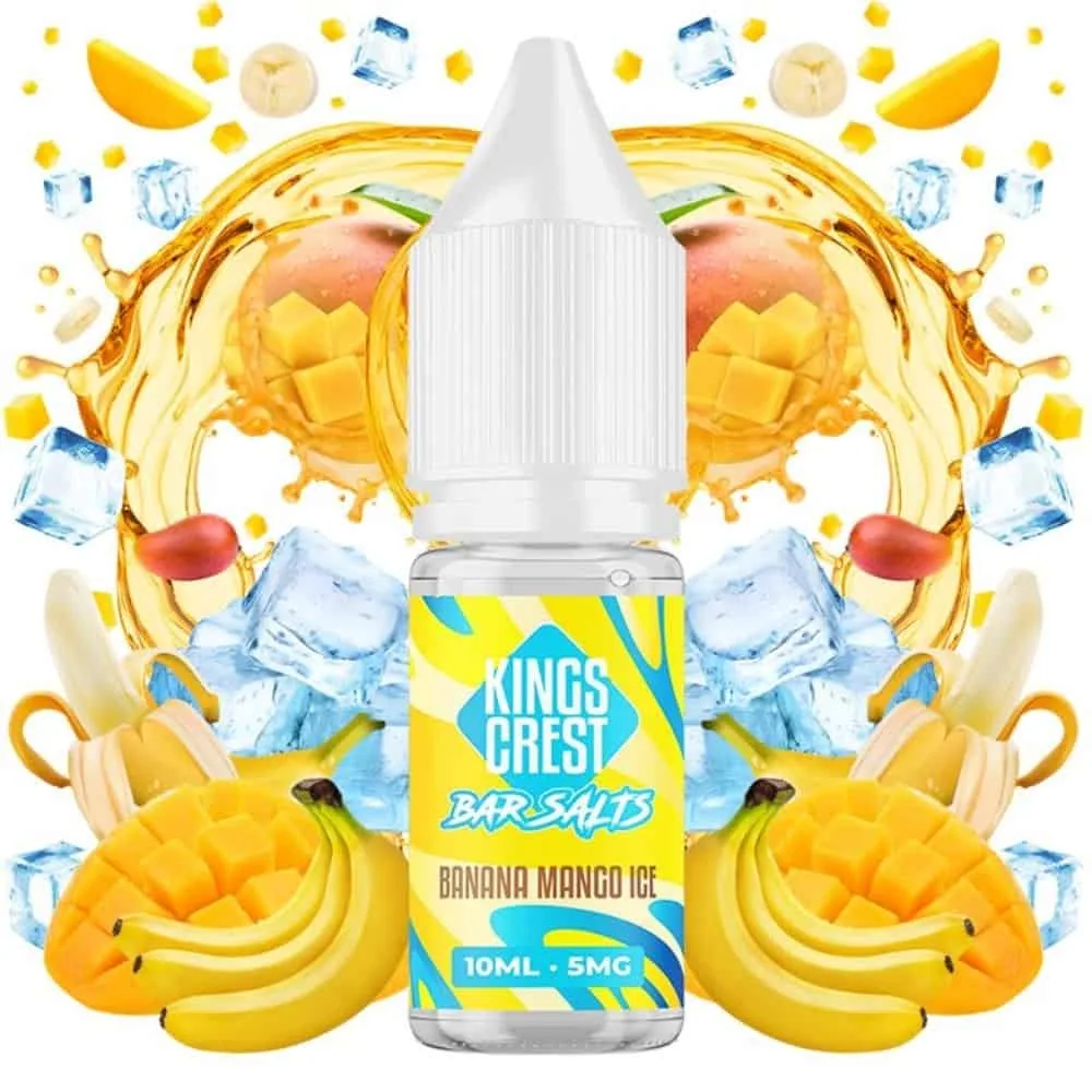 Kings Crest Salts Banana Mango Ice 10ml