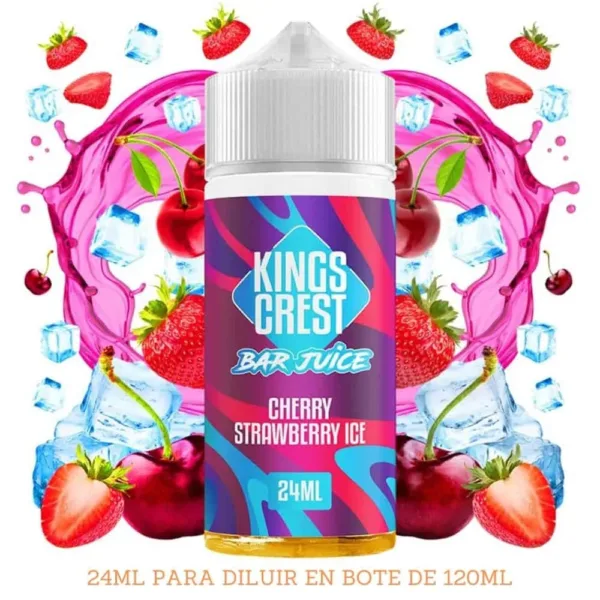 Aroma Kings Crest Cherry Strawberry Ice 24ml
