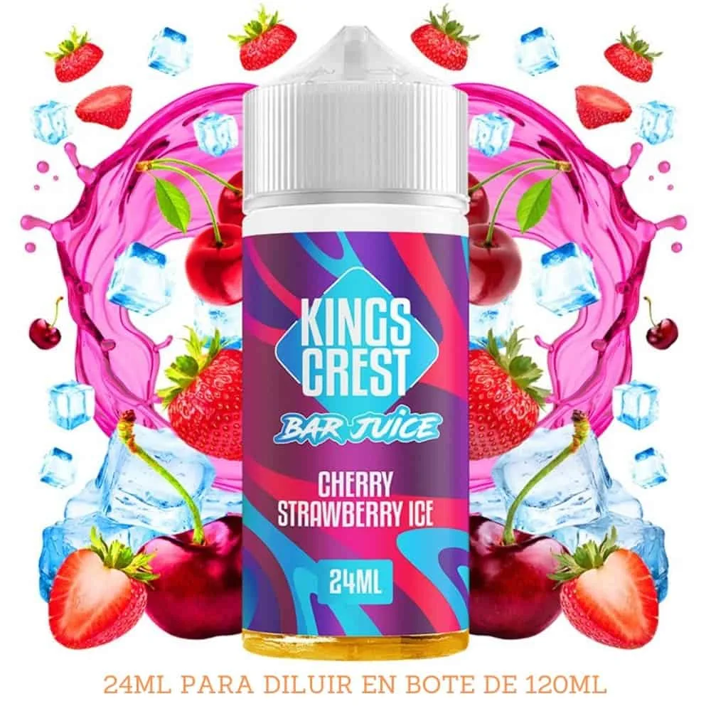 Aroma Kings Crest Cherry Strawberry Ice 24ml