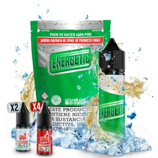 Pack Oil4Vap Sales Energetic 60ml