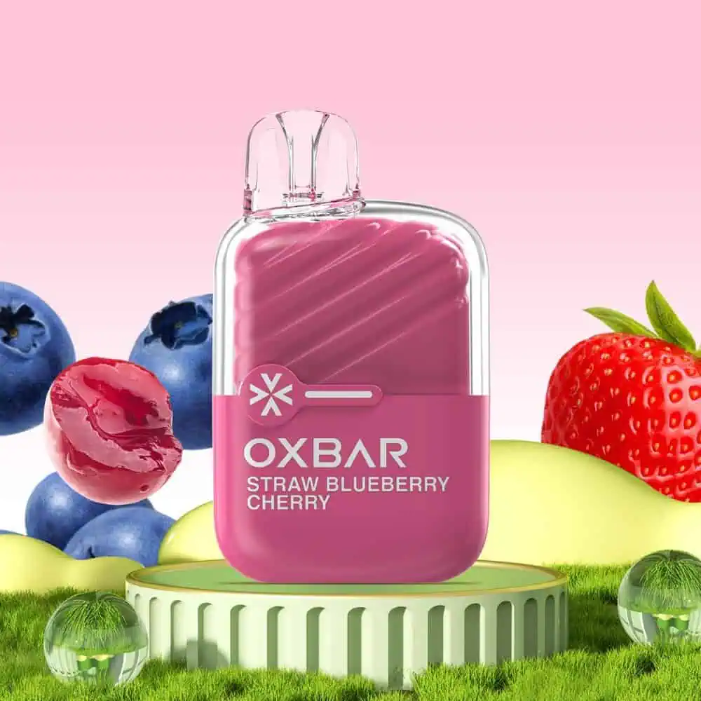 Oxbar Mini Straw Blueberry Cherry