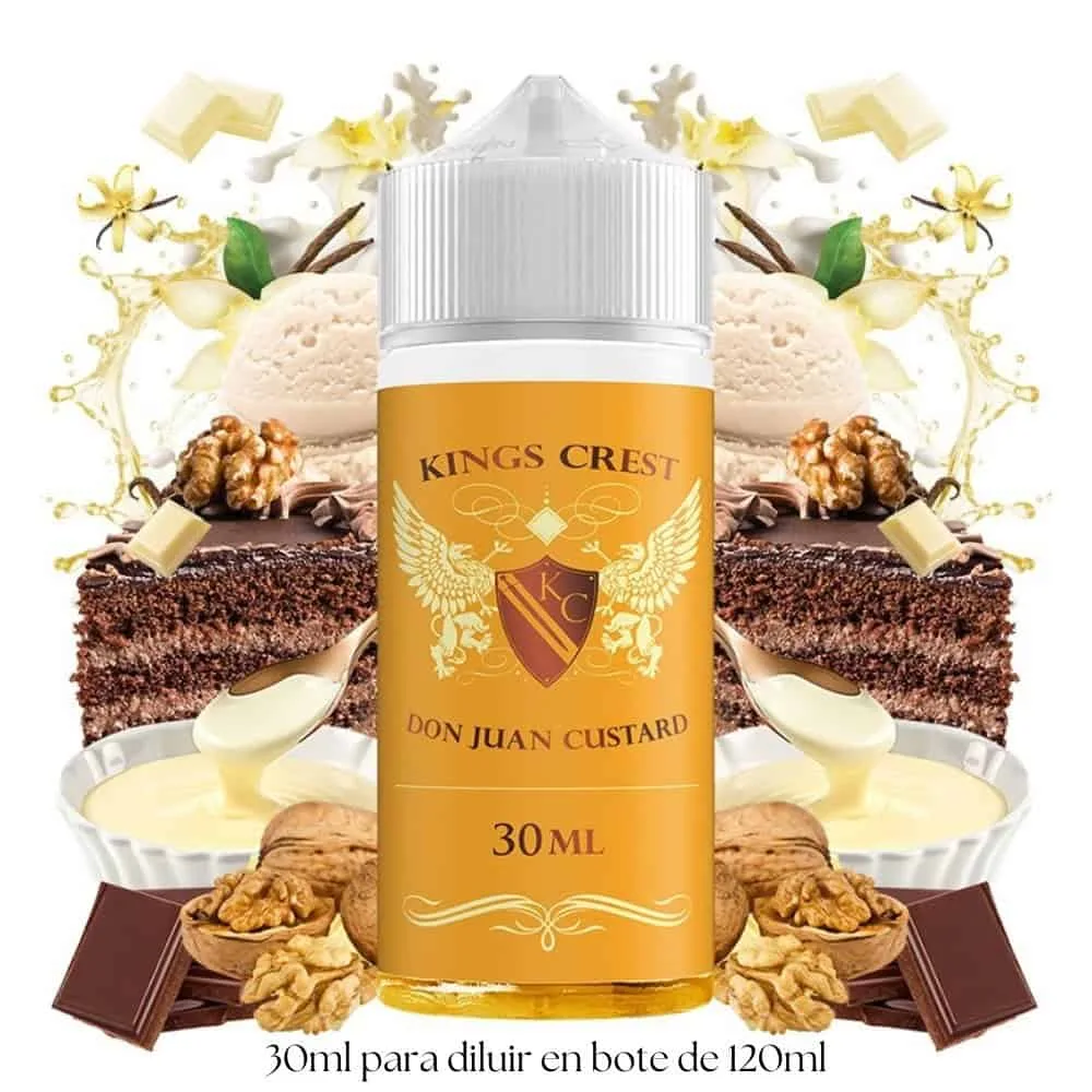 Aroma Kings Crest Don Juan Custard 30ml