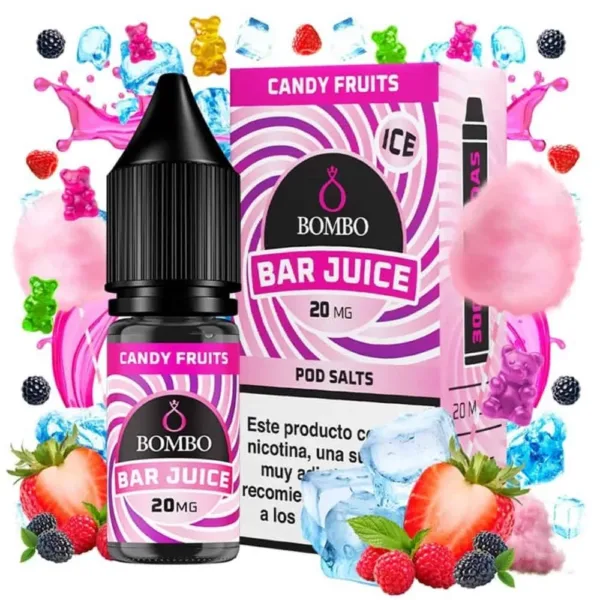 Bombo Salts Bar Juice Candy Fruits Ice 10ml