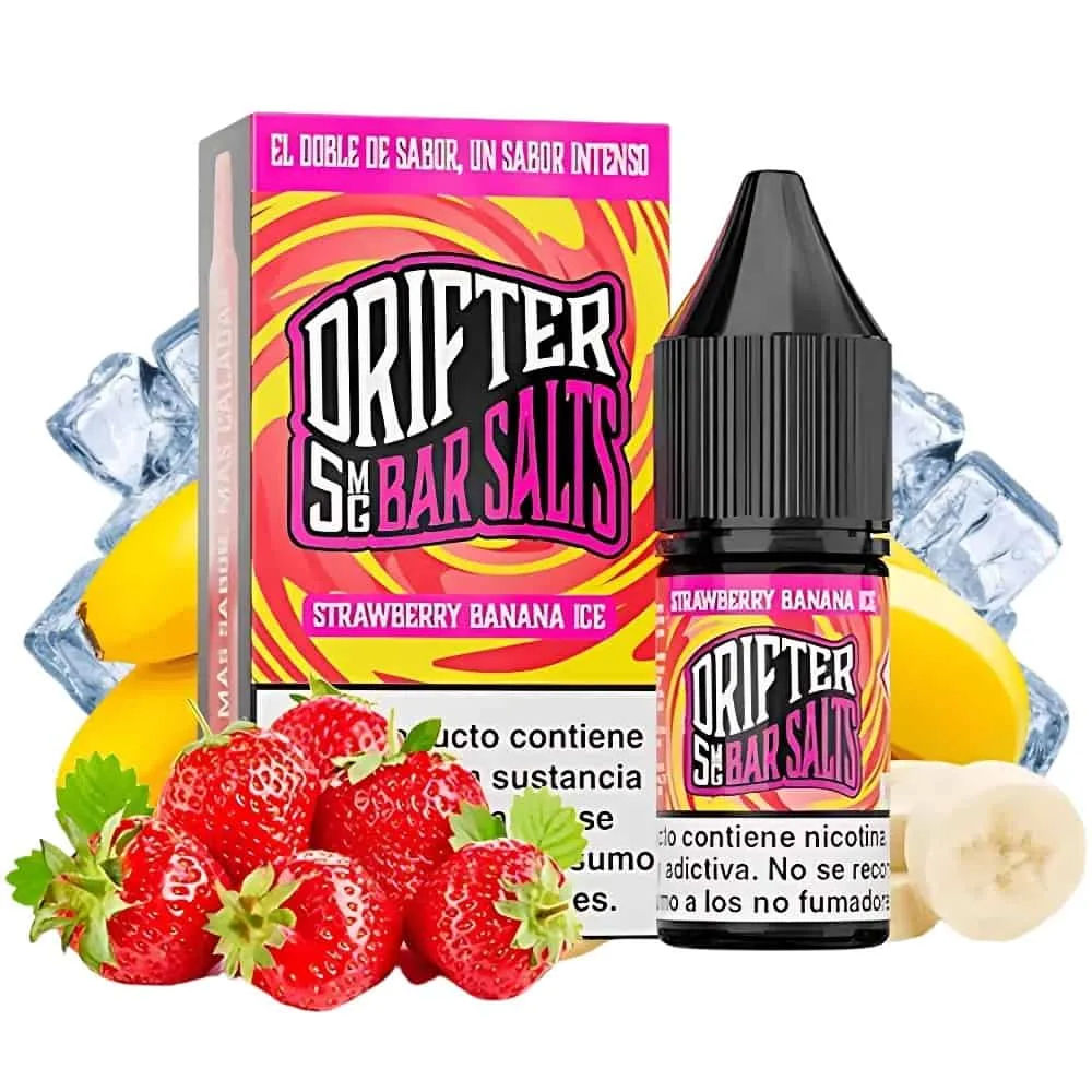 Drifter Bar Salts Strawberry Banana Ice