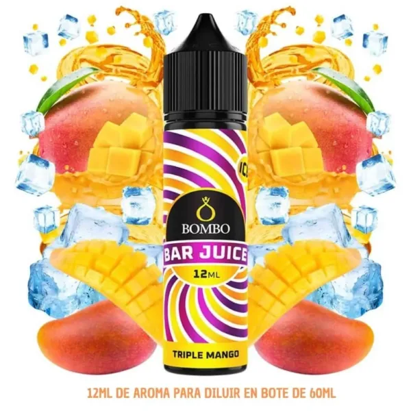 Aroma Bombo Bar Juice Triple Mango Ice 12ml