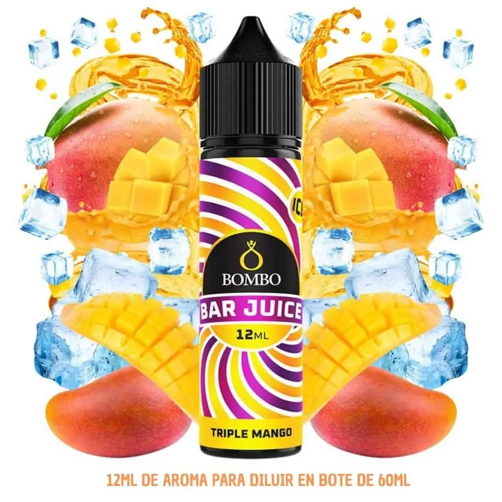 Aroma Bombo Bar Juice Triple Mango Ice 12ml