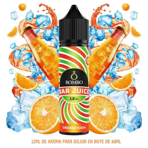 Aroma Bombo Bar Juice Orange Soda Ice 12ml