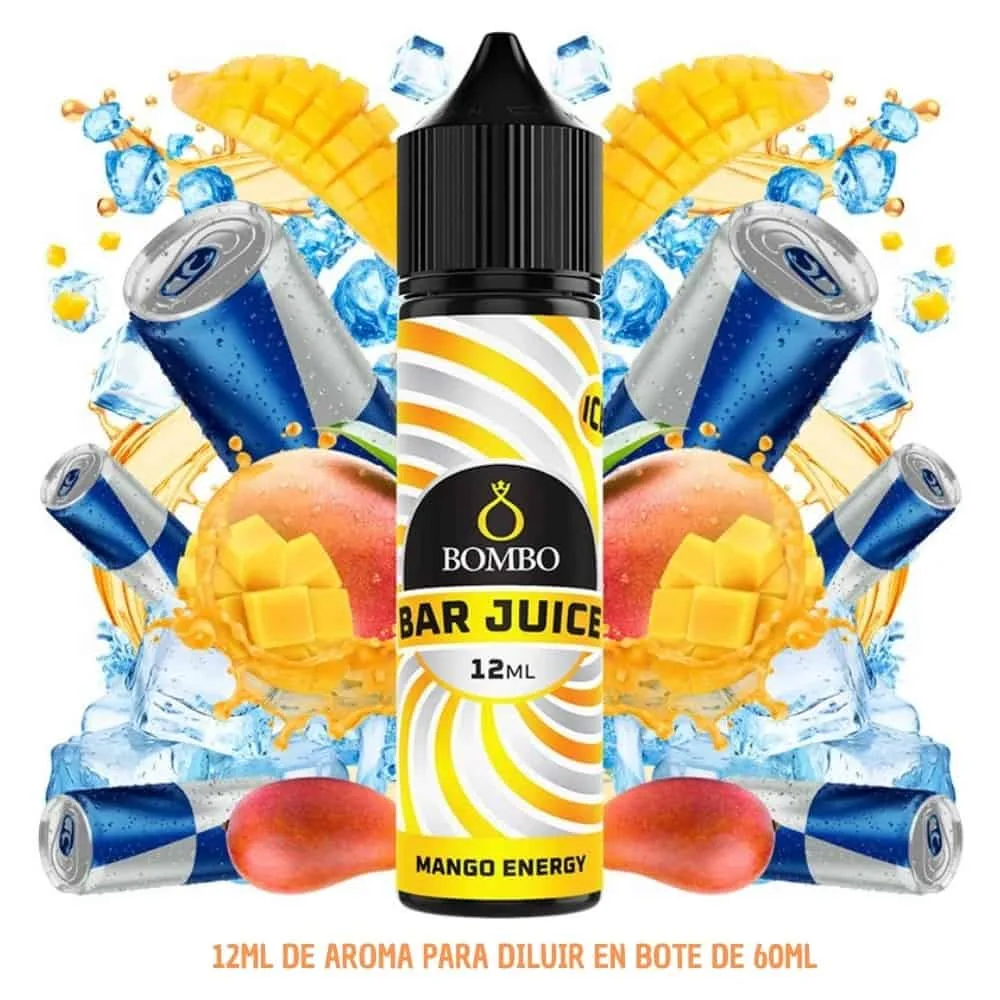 Aroma Bombo Bar Juice Mango Energy Ice 12ml