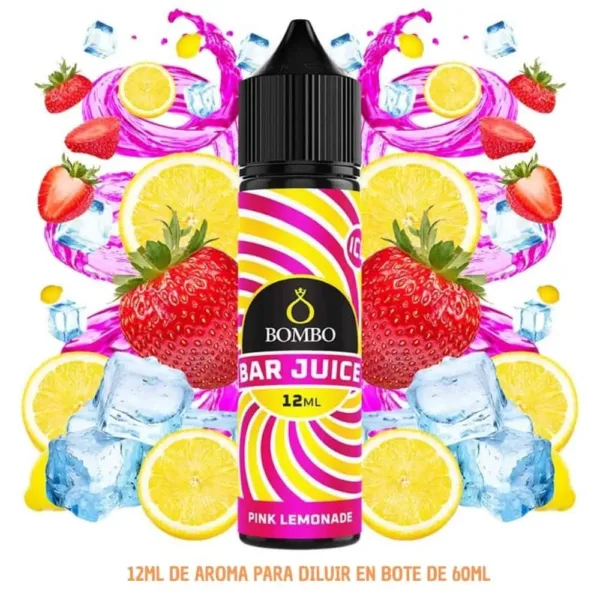 Aroma Bombo Bar Juice Pink Lemonade Ice 12ml