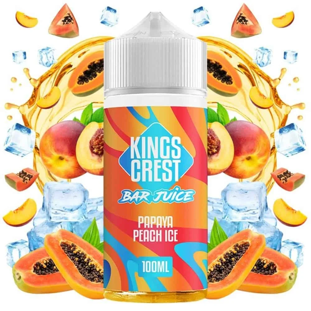 Kings Crest Papaya Peach Ice 100ml