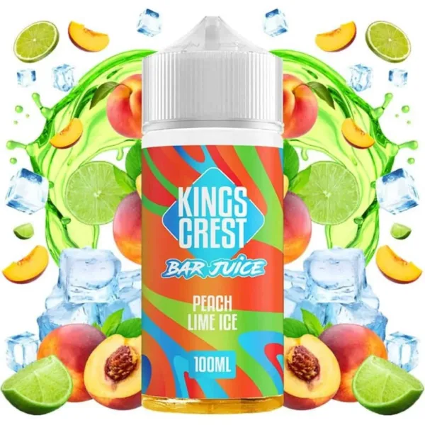 Kings Crest Peach Lime Ice 100ml