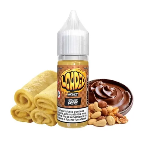 Loaded Salts Nutty Choco Crepe 10ml
