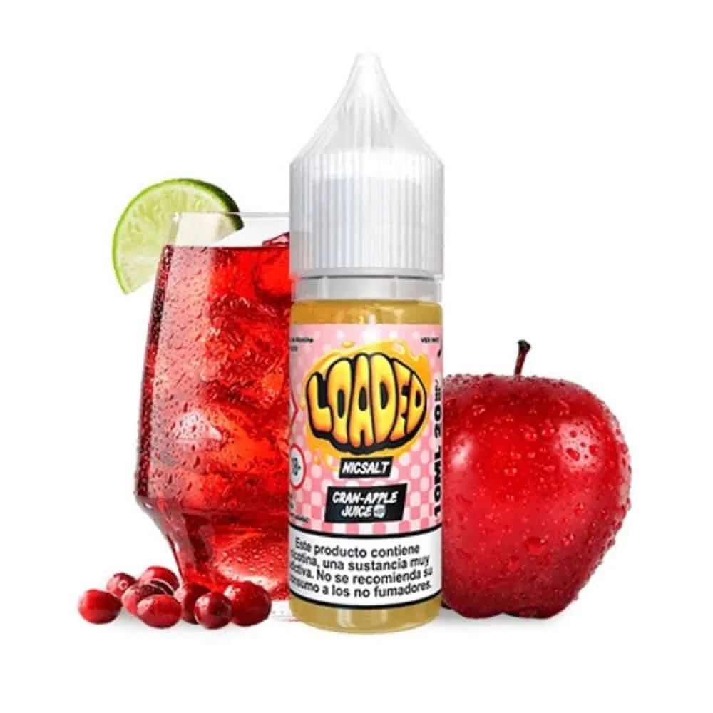 Loaded Salts Cran-Apple Juice 10ml
