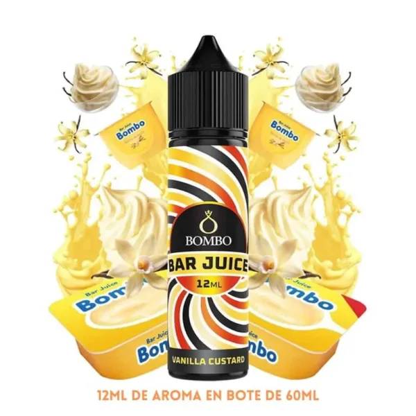 Aroma Bombo Bar Juice Vanilla Custard 12ml