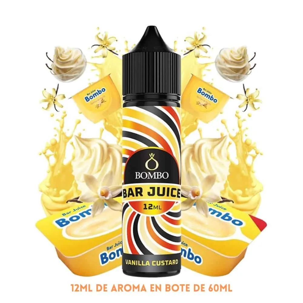 Aroma Bombo Bar Juice Vanilla Custard 12ml