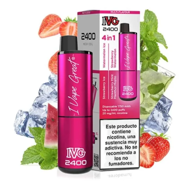IVG 2400 Pink 4 en 1