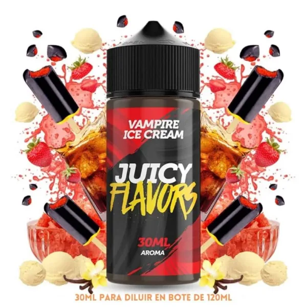 Aroma Juicy Flavors Longfill Vampire Ice Cream 30ml