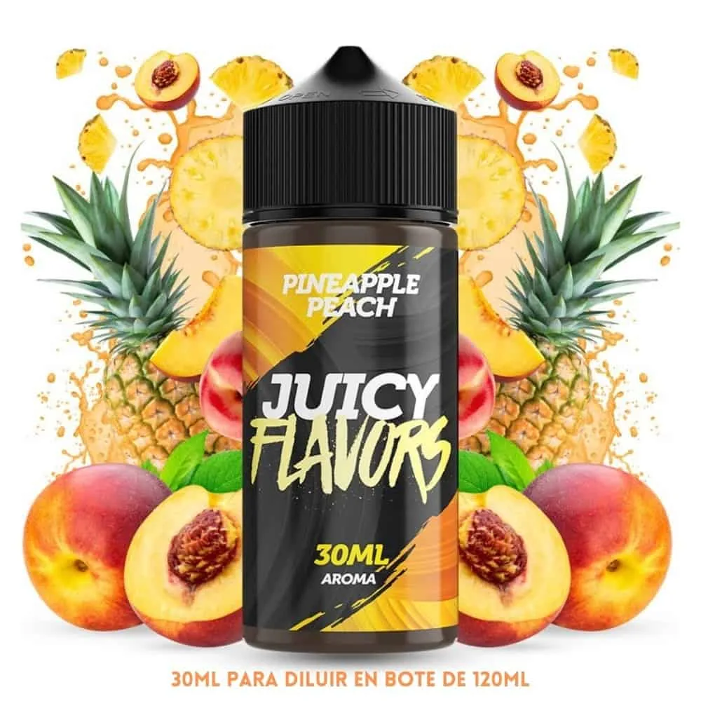 Aroma Juicy Flavors Longfill Pineapple Peach 30ml