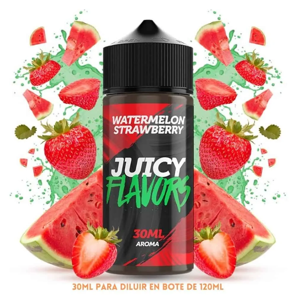 Aroma Juicy Flavors Longfill Watermelon Strawberry 30ml