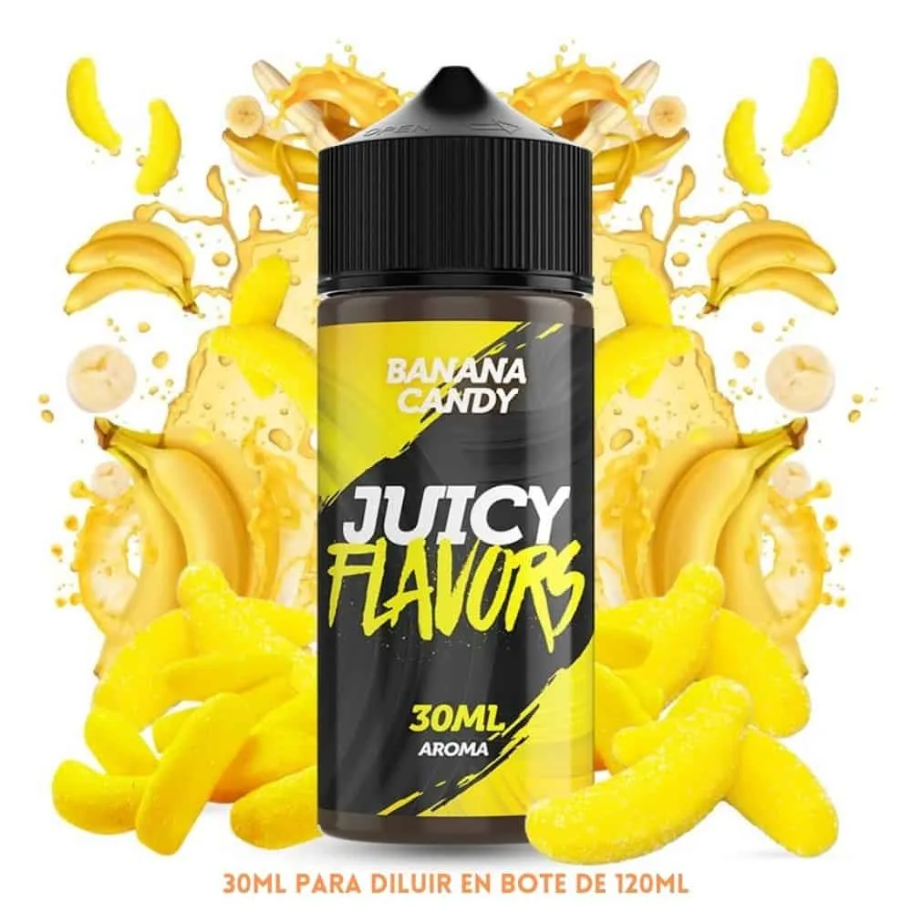 Aroma Juicy Flavors Longfill Banana Candy 30ml