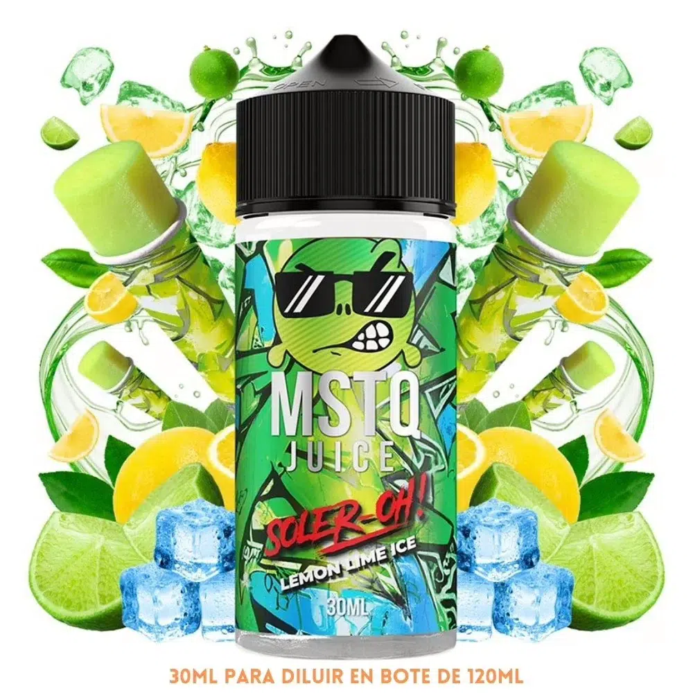 Aroma MSTQ Soler Oh Lemon Lime Ice Longfill 30/120ml