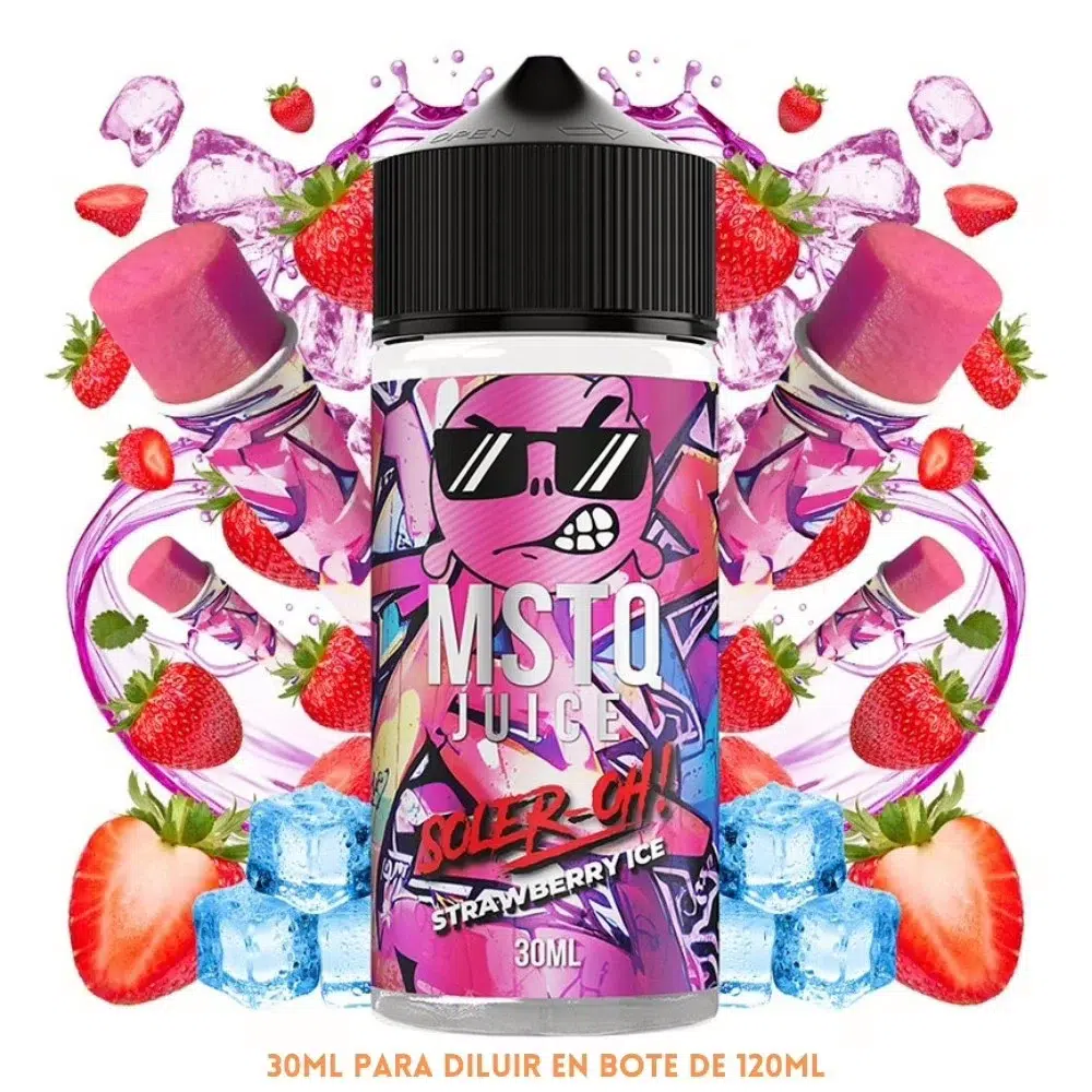 Aroma MSTQ Soler Oh Strawberry Ice Longfill 30/120ml