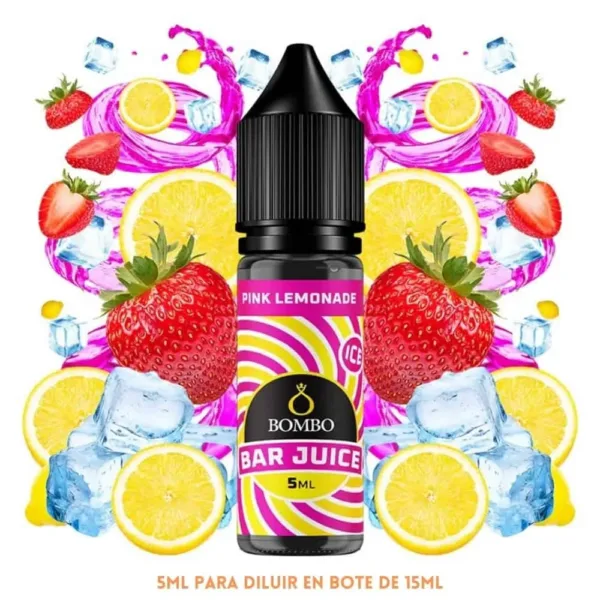 Aroma Bombo Bar Juice Pink Lemonade Ice Mini Longfill