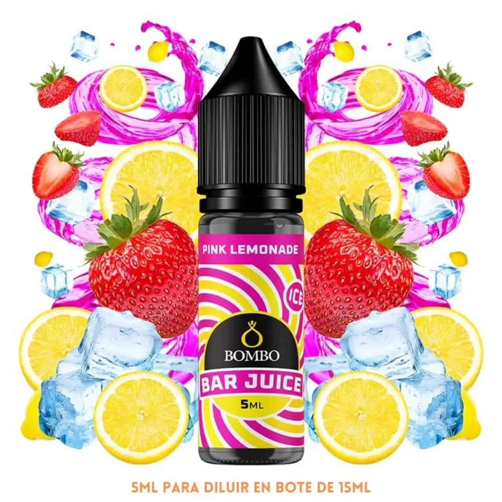 Aroma Bombo Bar Juice Pink Lemonade Ice Mini Longfill