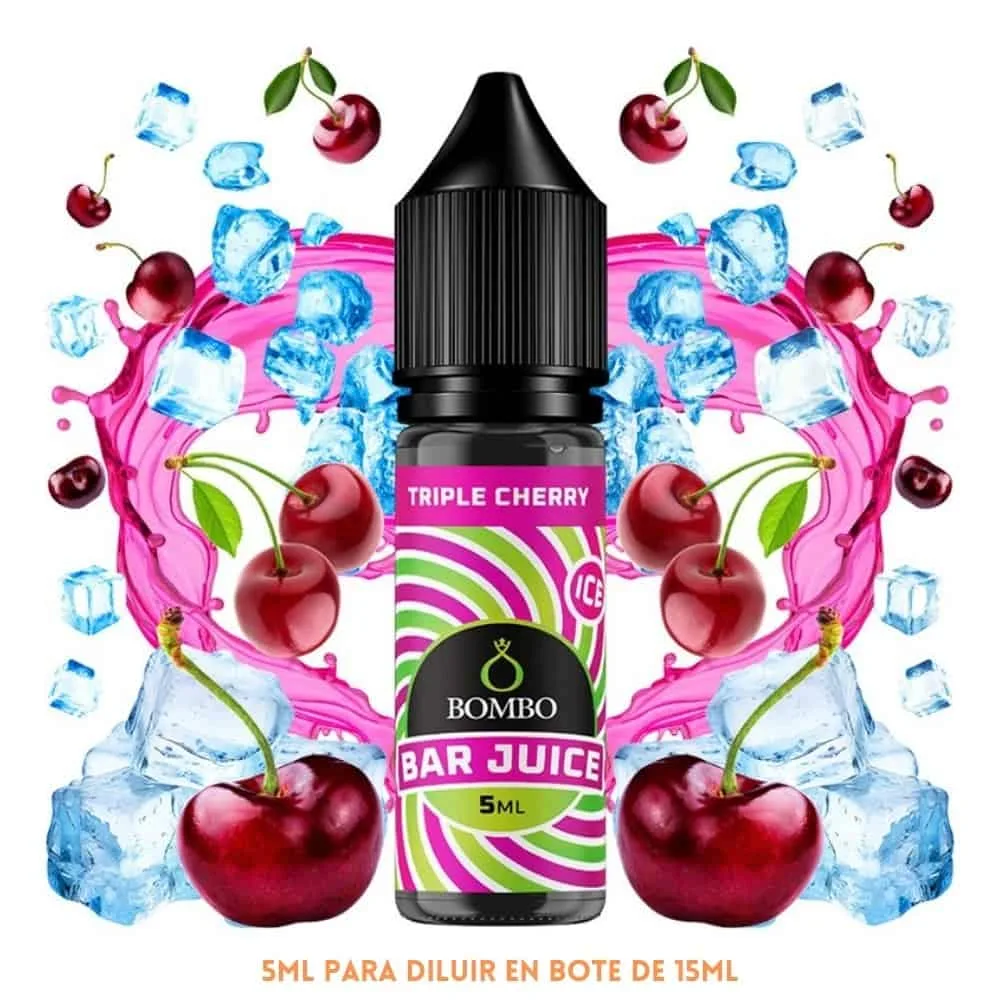 Aroma Bombo Bar Juice Triple Cherry Ice Mini Longfill