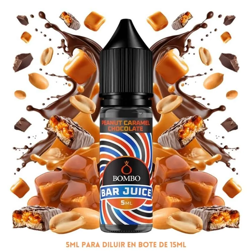 Aroma Bombo Bar Juice Peanut Chocolate Caramel Mini Longfill