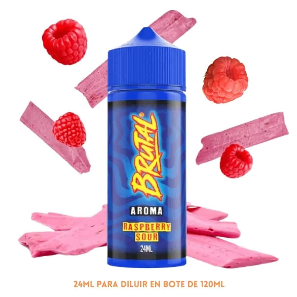 Just Juice Brutal Longfill Raspberry Sour 24ml