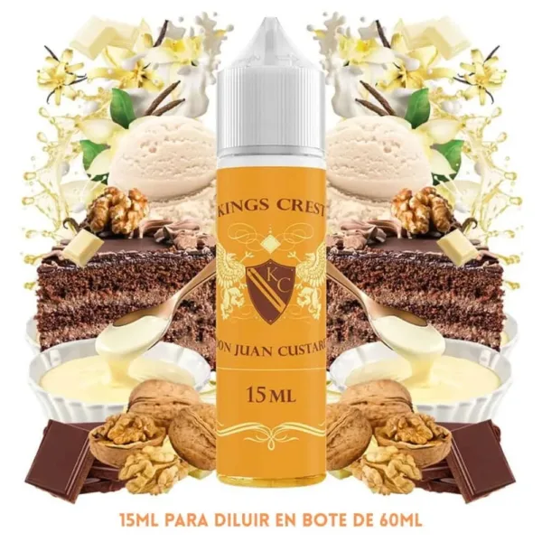 Aroma Don Juan Custard Longfill 15/60ml
