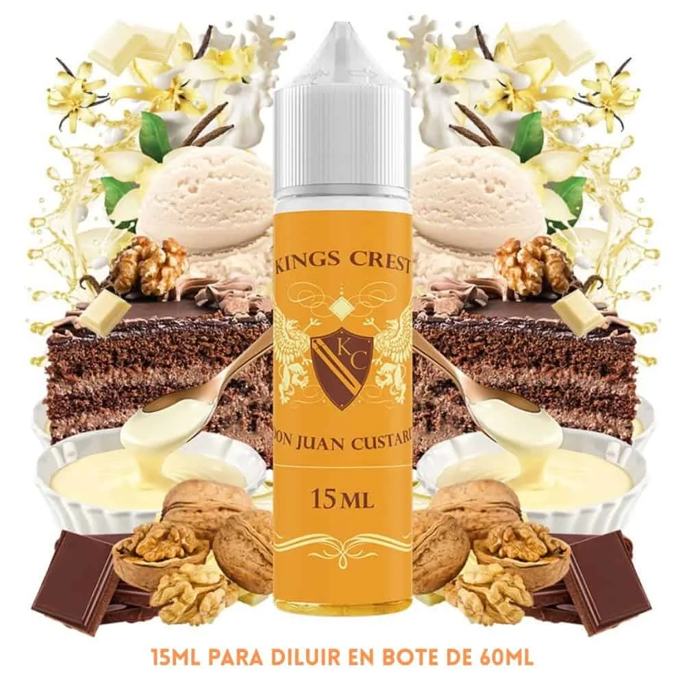 Aroma Don Juan Custard Longfill 15/60ml