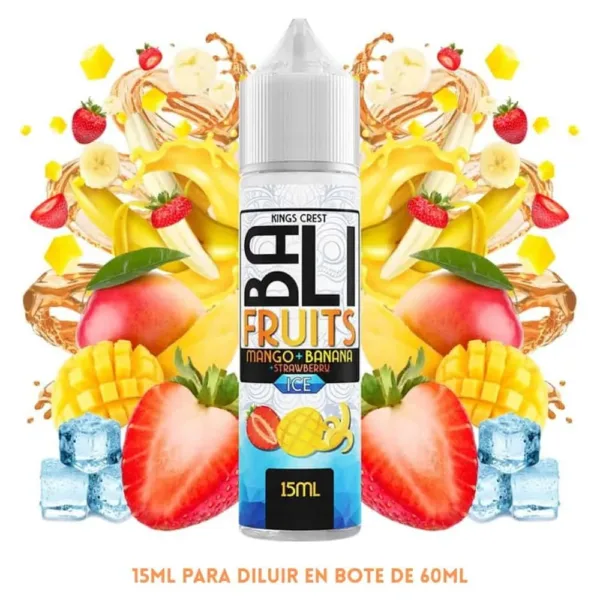 Aroma Bali Fruits Mango Banana Strawberry Ice Longfill 15/60ml