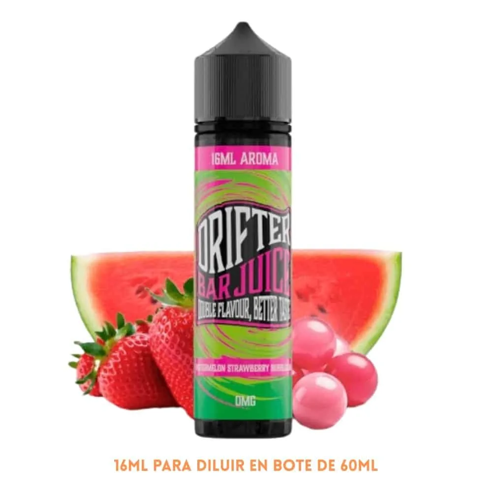 Aroma Drifter Bar Watermelon Strawberry Bubblegum Longfill 16/60ml