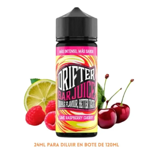 Aroma Drifter Bar Lime Raspberry Cherry Longfill 24/120ml