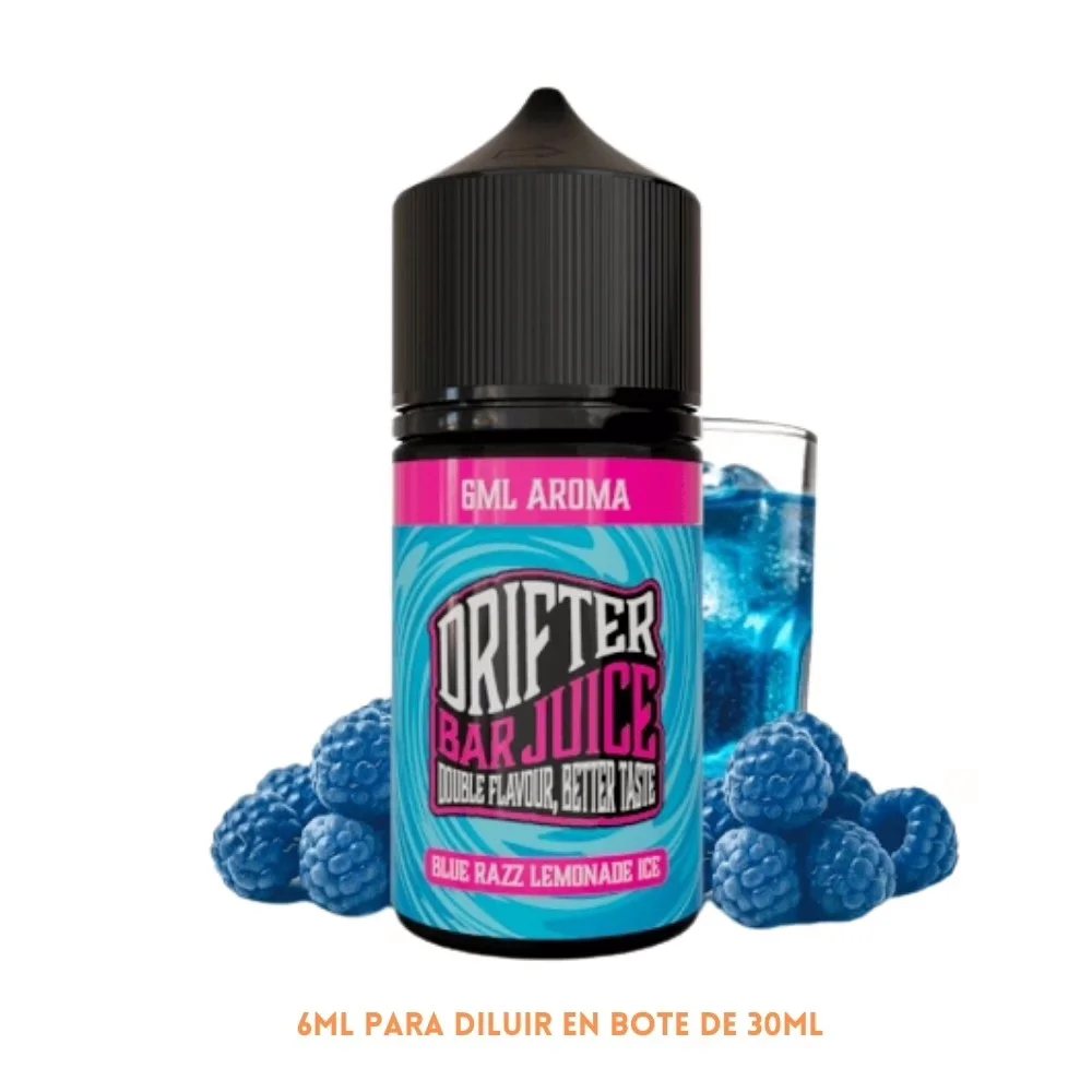 Aroma Drifter Bar Blue Razz Lemonade Ice Longfill 6/30ml