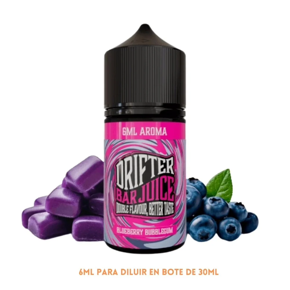 Aroma Drifter Bar Blueberry Bubblegum Longfill 6/30ml
