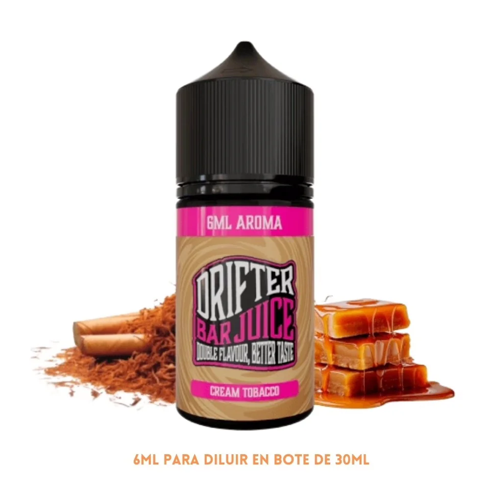 Aroma Drifter Bar Cream Tobacco Longfill 6/30ml