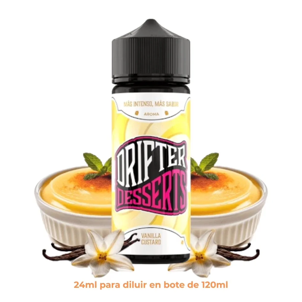 Aroma Drifter Bar Vanilla Custard Longfill 24/120ml