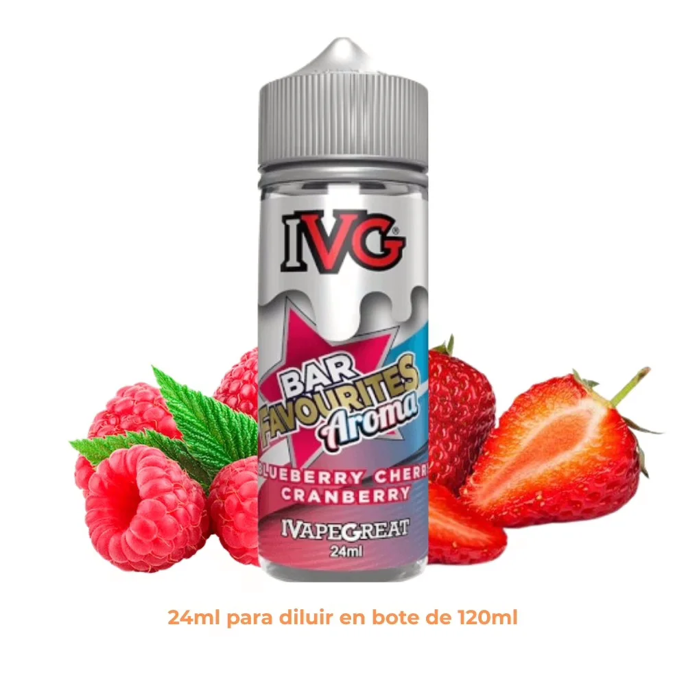Aroma IVG Strawberry Raspberry Longfill 24/120ml