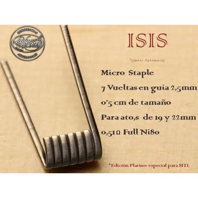 Lady Coils ISIS 0.51ohm