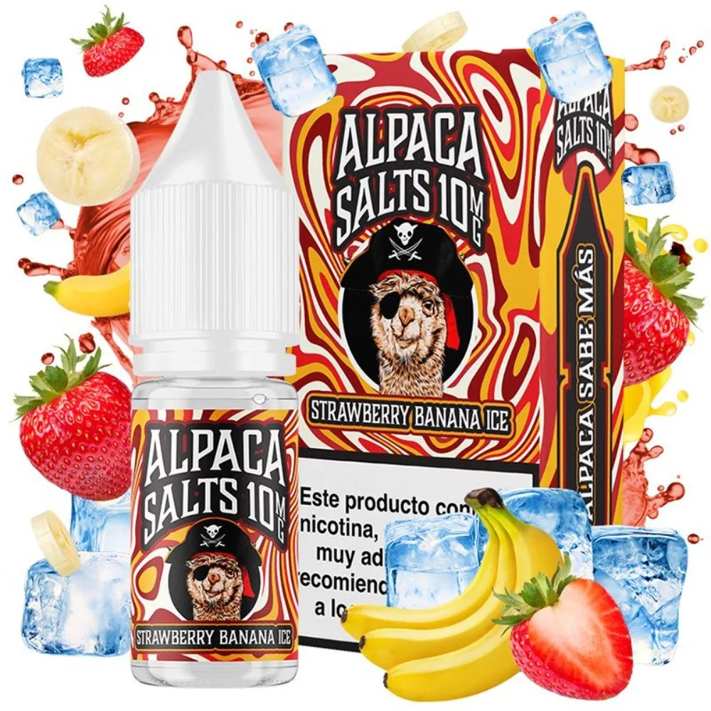 Alpaca Salts Strawberry Banana Ice