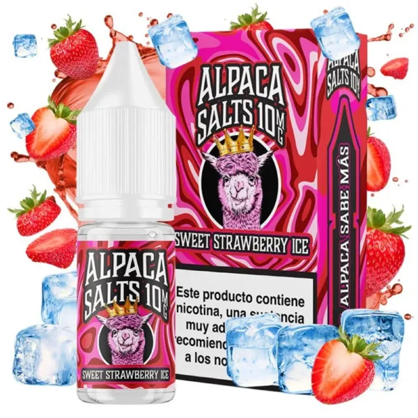 Alpaca Salts Sweet Strawberry Ice